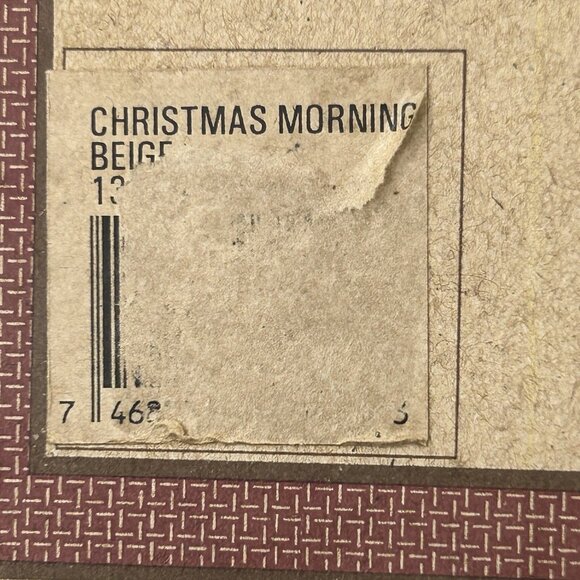 WINDHAM WEAVERS Christmas Table Runner 13x54 Metallic NEW Fabric Blend Lined - Picture 5 of 8